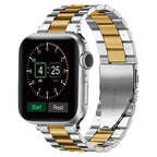 Apple Watch用ブレスレット　シルバー＆ゴールドメタル