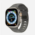 Bracelet Apple Watch en Silicone Chirurgical  gris