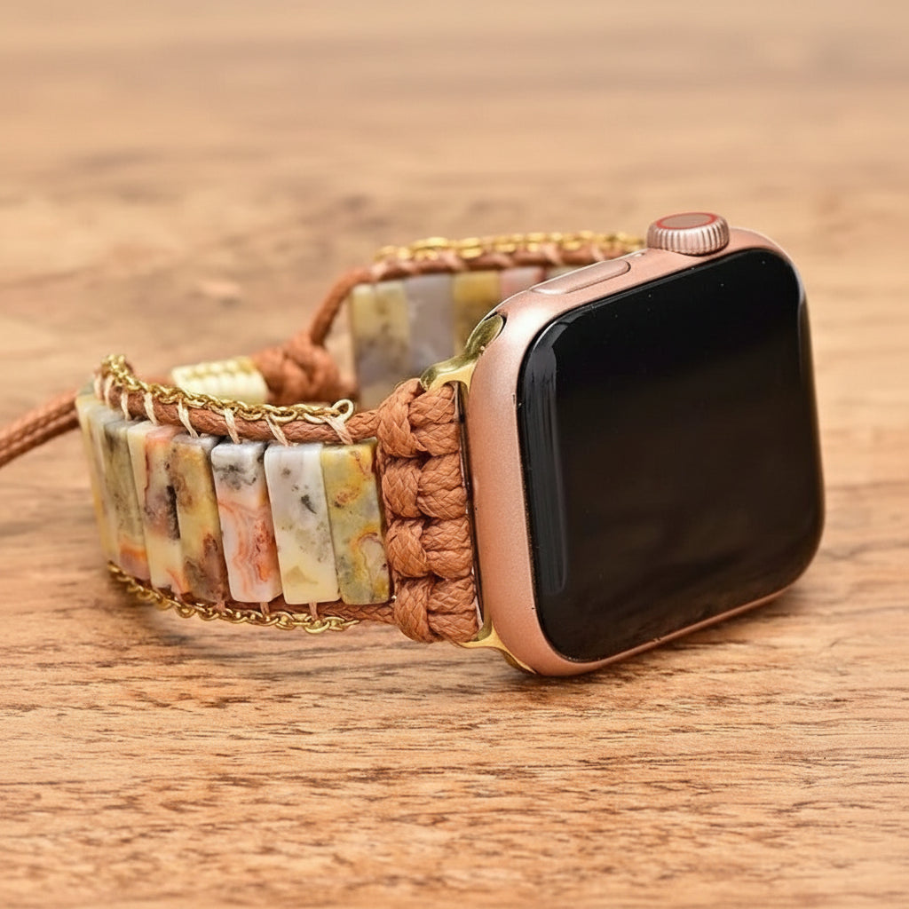 Bracelet Apple Watch Pierre Naturelle