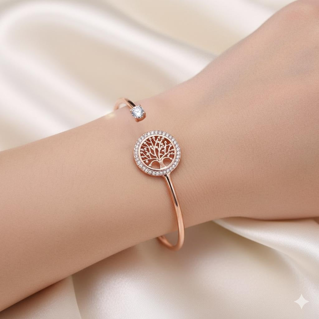 Bracelet Arbre de Vie Or - Argent - Cuivre