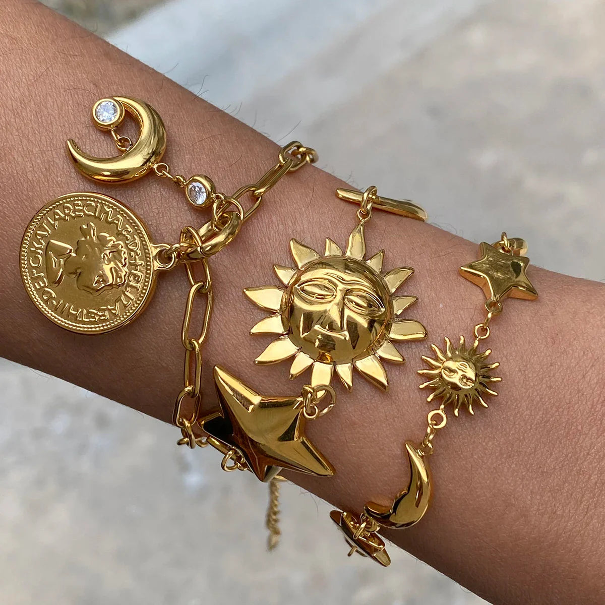 Bracelet Astres et Soleil 2