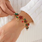 Bracelet avec Pendentifs de Noël pour Femme