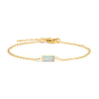 Bracelet avec Pierre de Naissance Colorée