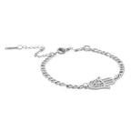 Bracelet avec main de Fatma doré ou argenté arabe argent