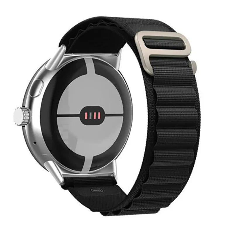 ブレスレット アルパインループ スマートウォッチ Google Pixel Watch 1 & 2 ブラック
