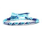 Bracelet Brésilien Style Hippie Bohème bleu