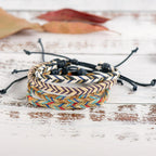 Bracelet Brésilien Tressé bleu