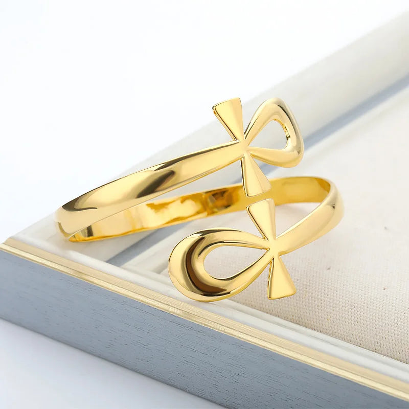 Bracelet Croix d'Ankh pour Femme