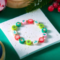 クリスマスのかわいいブレスレット