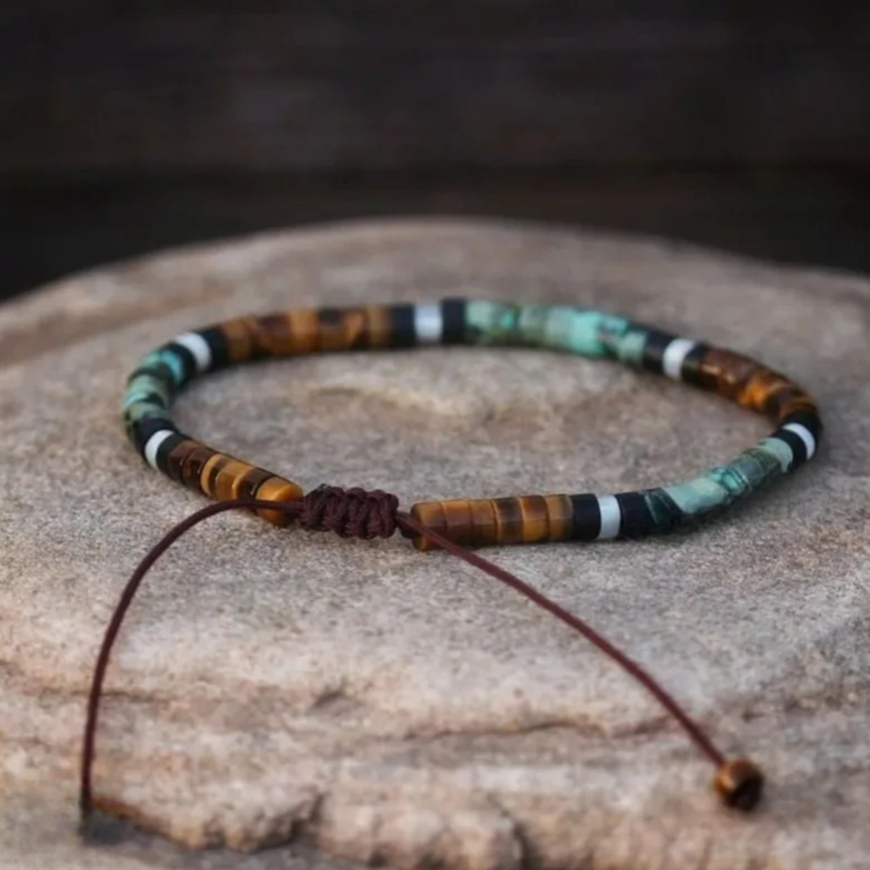 Bracelet de Protection en Pierres Naturelles Oeil de Tigre