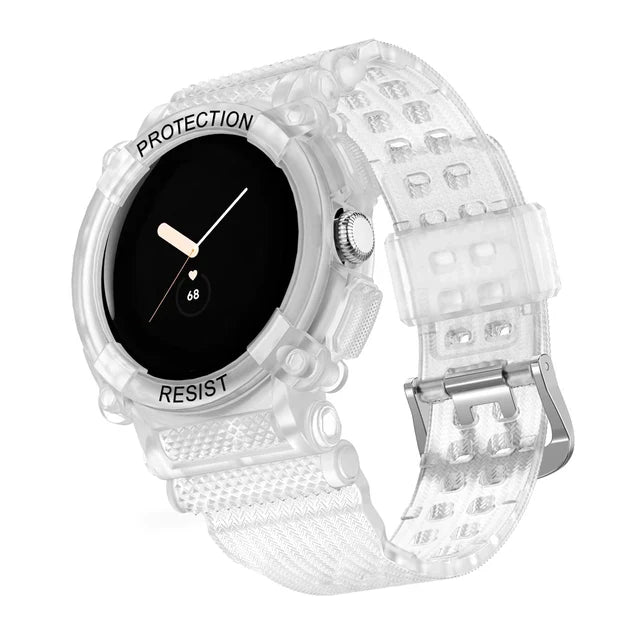 Google Pixel Watch 1 & 2用ソリッドプロテクションバンド ホワイト
