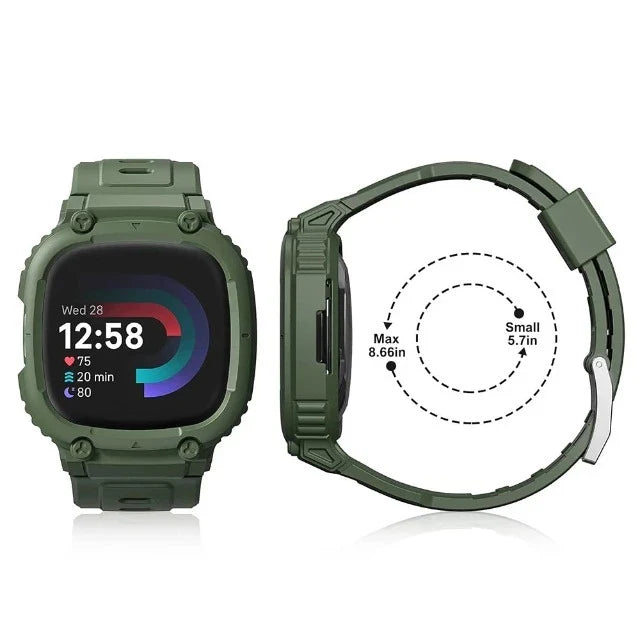Fitbit Versa 3 Versa 4 Sense 2用 交換用ブレスレット 
