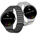 Google Pixel Watch 1 & 2対応 スマートウォッチ用強化スチールブレスレット