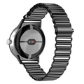 Google Pixel Watch 1 & 2対応 スマートウォッチ用強化スチールブレスレット ブラック