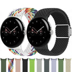 Google Pixel Watch 41mm用 ナイロンコード スマートウォッチブレスレット 