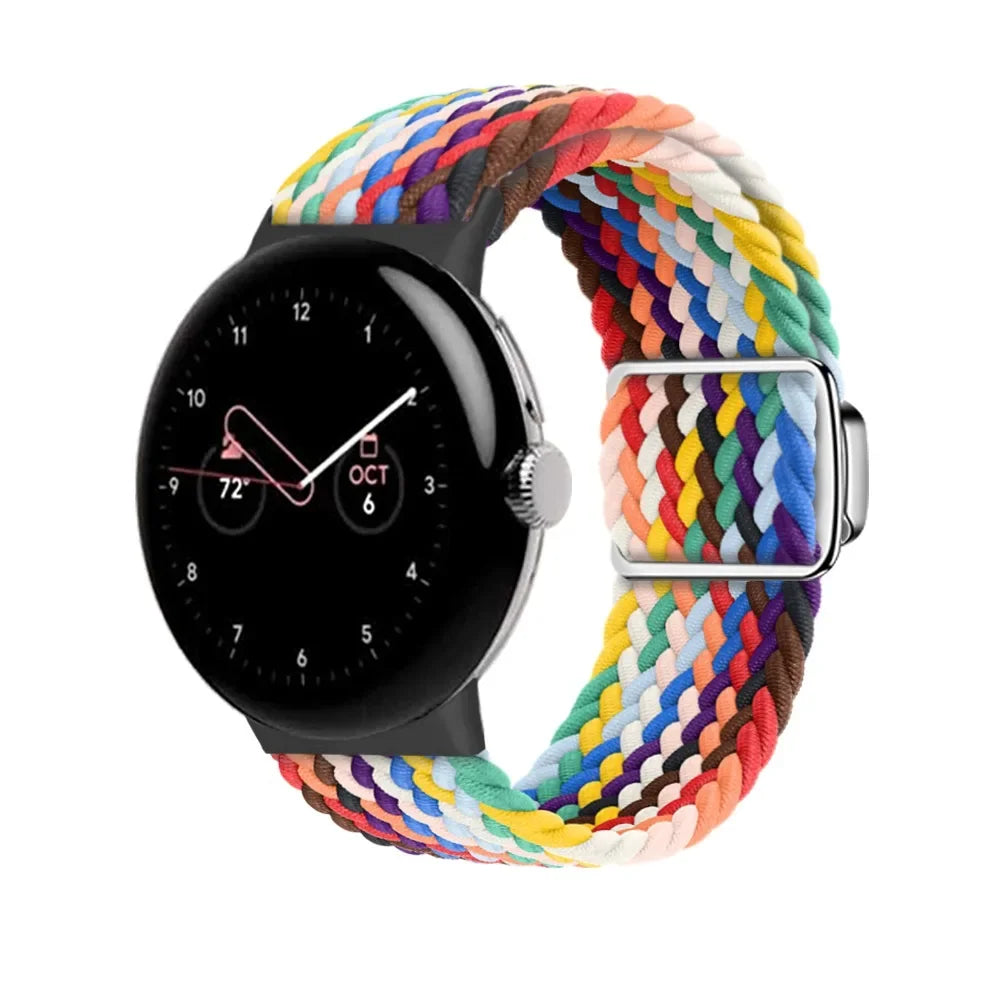 Google Pixel Watch 41mm用 ナイロンコード スマートウォッチブレスレット 