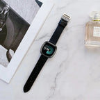 Fitbit Versa 3 Versa 4 Sense 2対応 レザーウォッチバンド 
