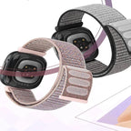 Fitibit Versa 3 Versa 4 Sense 2用の布製時計バンド