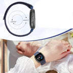 Fitibit Versa 3、Versa 4、Sense 2用ファブリックウォッチブレスレット 