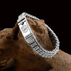 Bracelet Gourmette Homme Bouddhiste Tibétain
