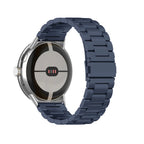 焼入れスチール製スマートウォッチ用ウォッチバンド Google Pixel Watch 1 & 2 ブラック
