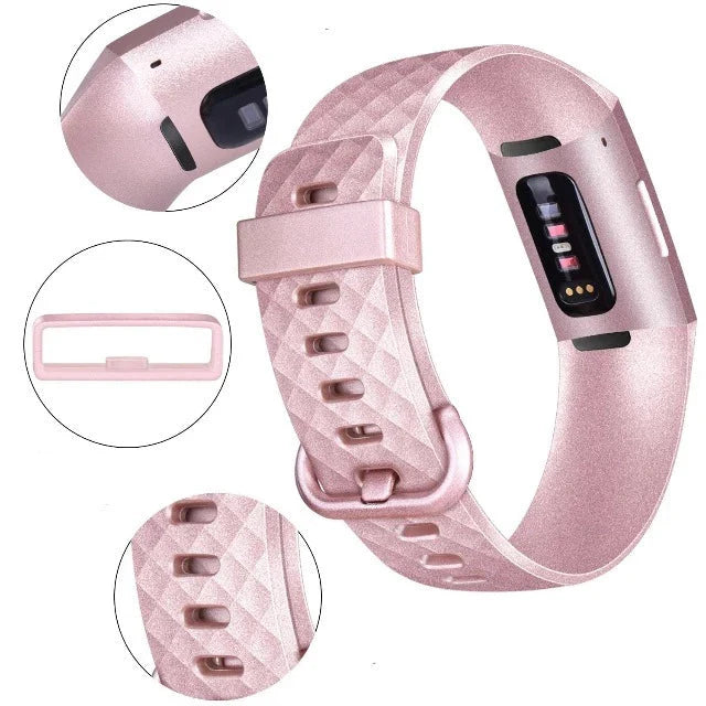 Fitbit Charge 3＆Charge 4用ウォッチブレスレット 