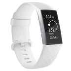 Fitbit Charge 3 & Charge 4 用ウォッチバンド ホワイト