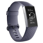 Fitbit Charge 3 & Charge 4 用ウォッチバンド ミッドナイトブルー