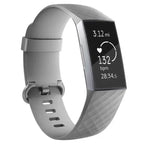 Fitbit Charge 3 & Charge 4 用ウォッチバンド グレー