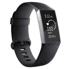 Fitbit Charge 3 & Charge 4 用ウォッチバンド ブラック