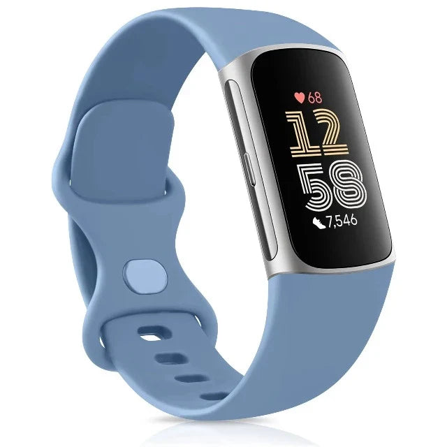 Fitbit Charge 5用ウォッチバンド ブルー