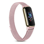 Fitbit Luxe用ローズカラーウォッチブレスレット