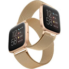 Fitbit Versa 1、Versa 2、Versa 3、Versa 4対応のブレスレット型ウォッチバンド