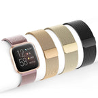 Fitbit Versa 1、Versa 2、Versa 3、Versa 4対応のブレスレット型ウォッチバンド