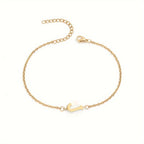 Bracelet Personnalisé pour Femme avec Initiale Or j