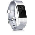 Fitbit Charge 2用シルバーブレスレット