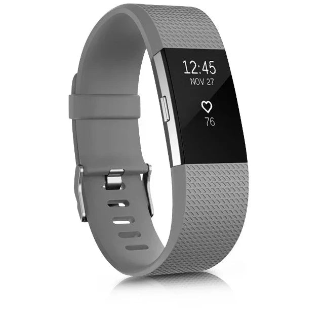 Fitbit Charge 2用グレーブレスレット 