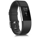Fitbit Charge 2用ブラックブレスレット