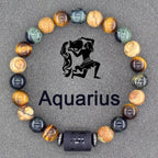 Bracelet Signe Du Zodiaque 12 Constellations  verseau