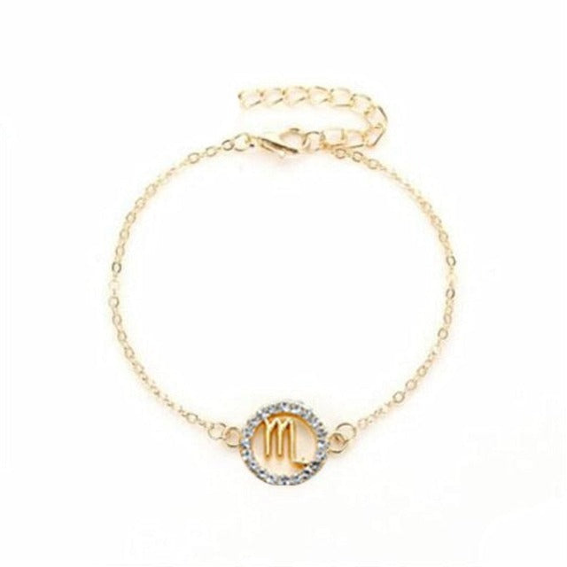 Bracelet Signe Zodiaque 12 Constellations Homme Femme Astrologie