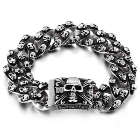 Bracelet Tête de Mort