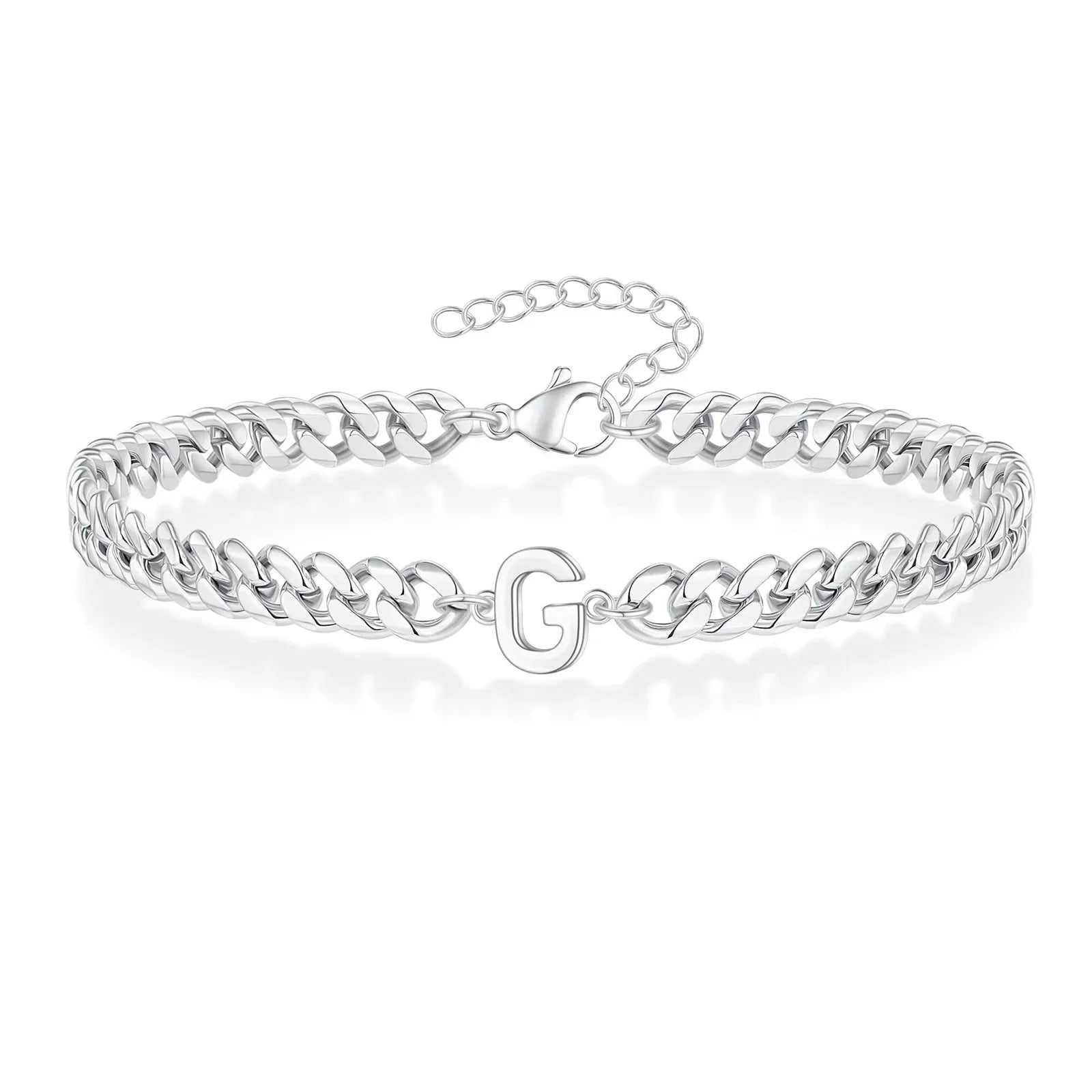イニシャルツイストブレスレット g