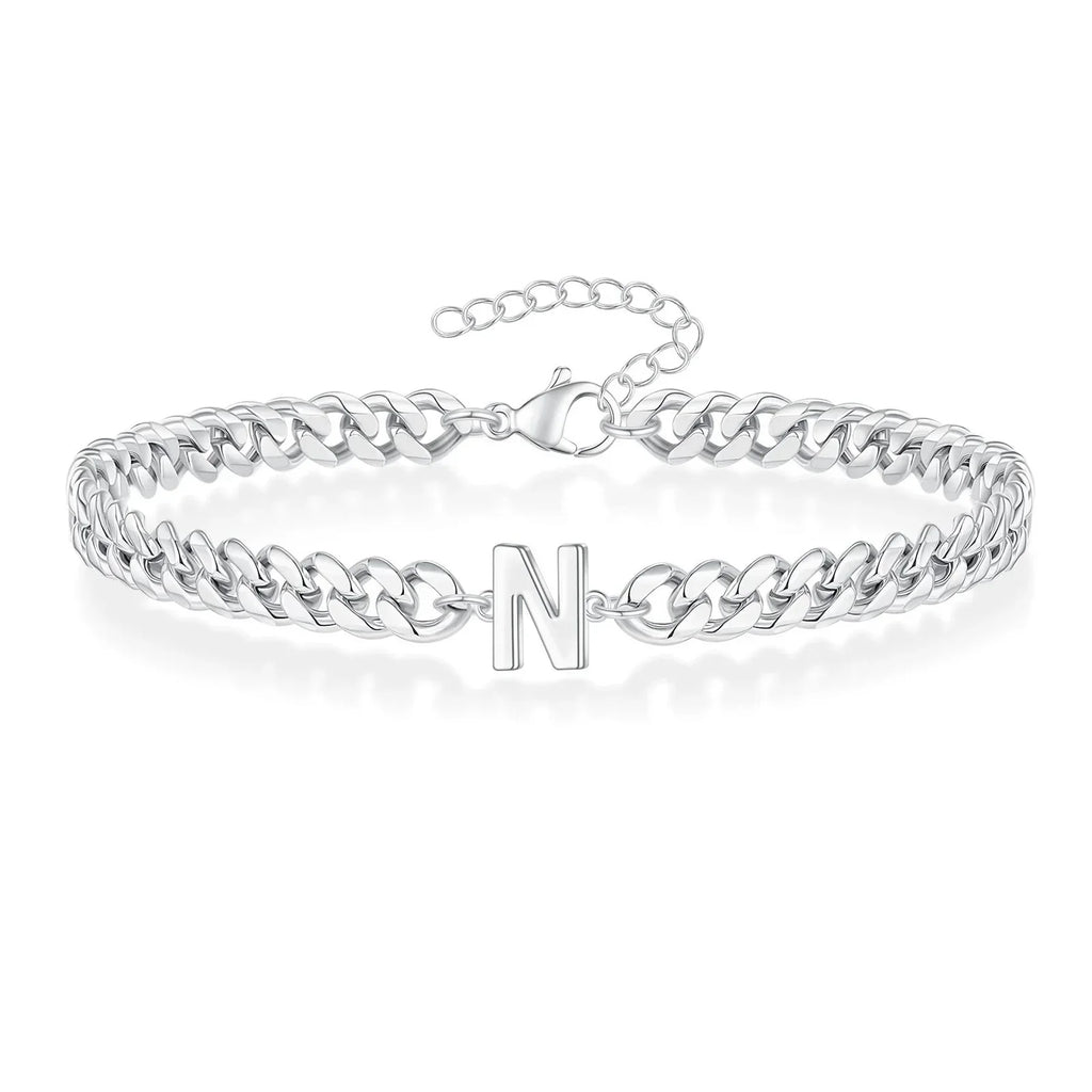 イニシャルツイストブレスレット n
