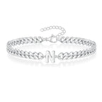 イニシャルツイストブレスレット n