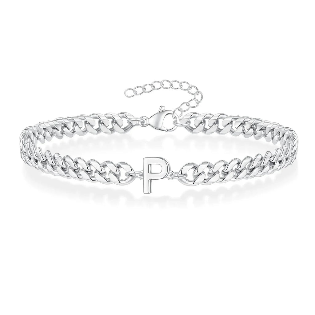 イニシャルツイストブレスレット p