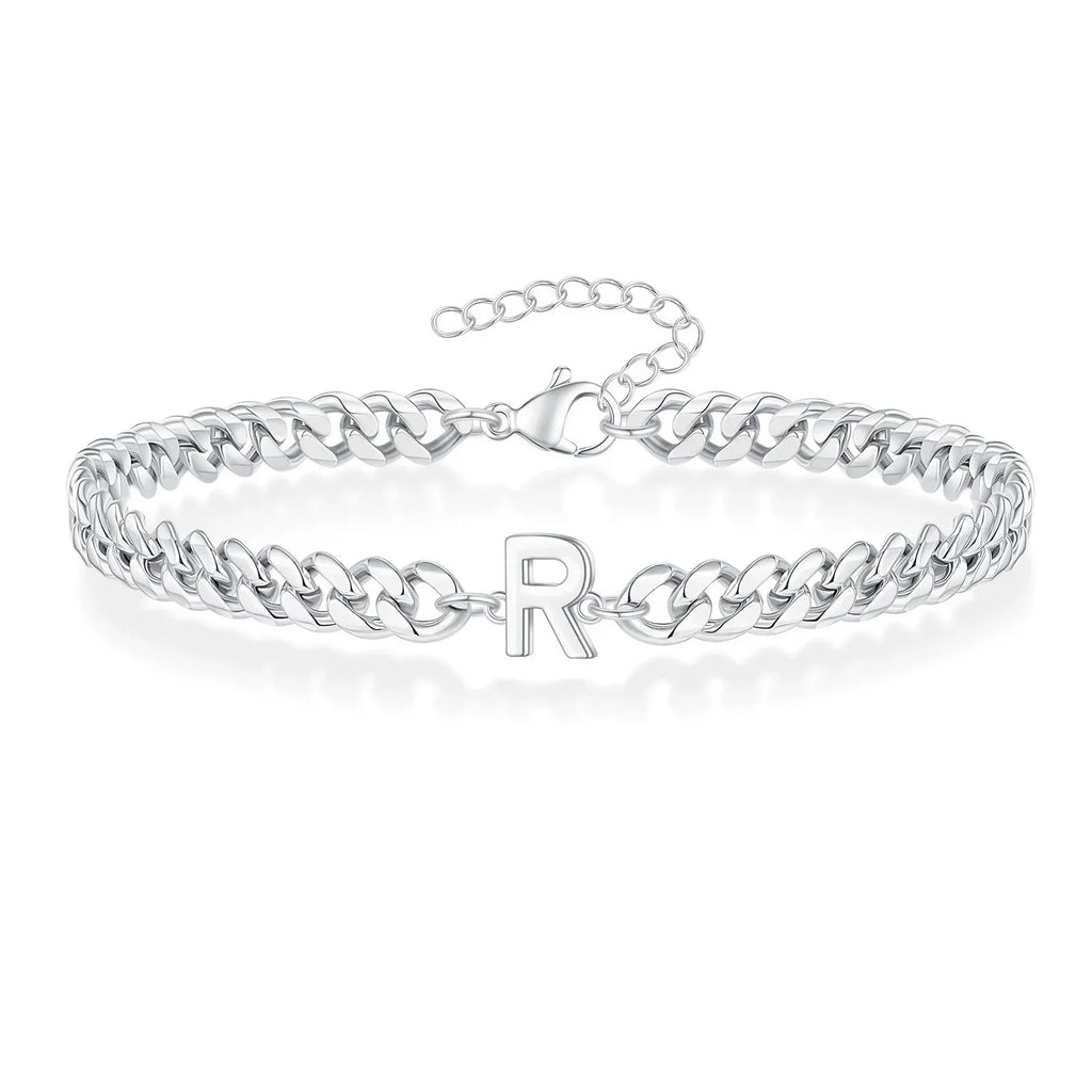 イニシャルツイストブレスレット r