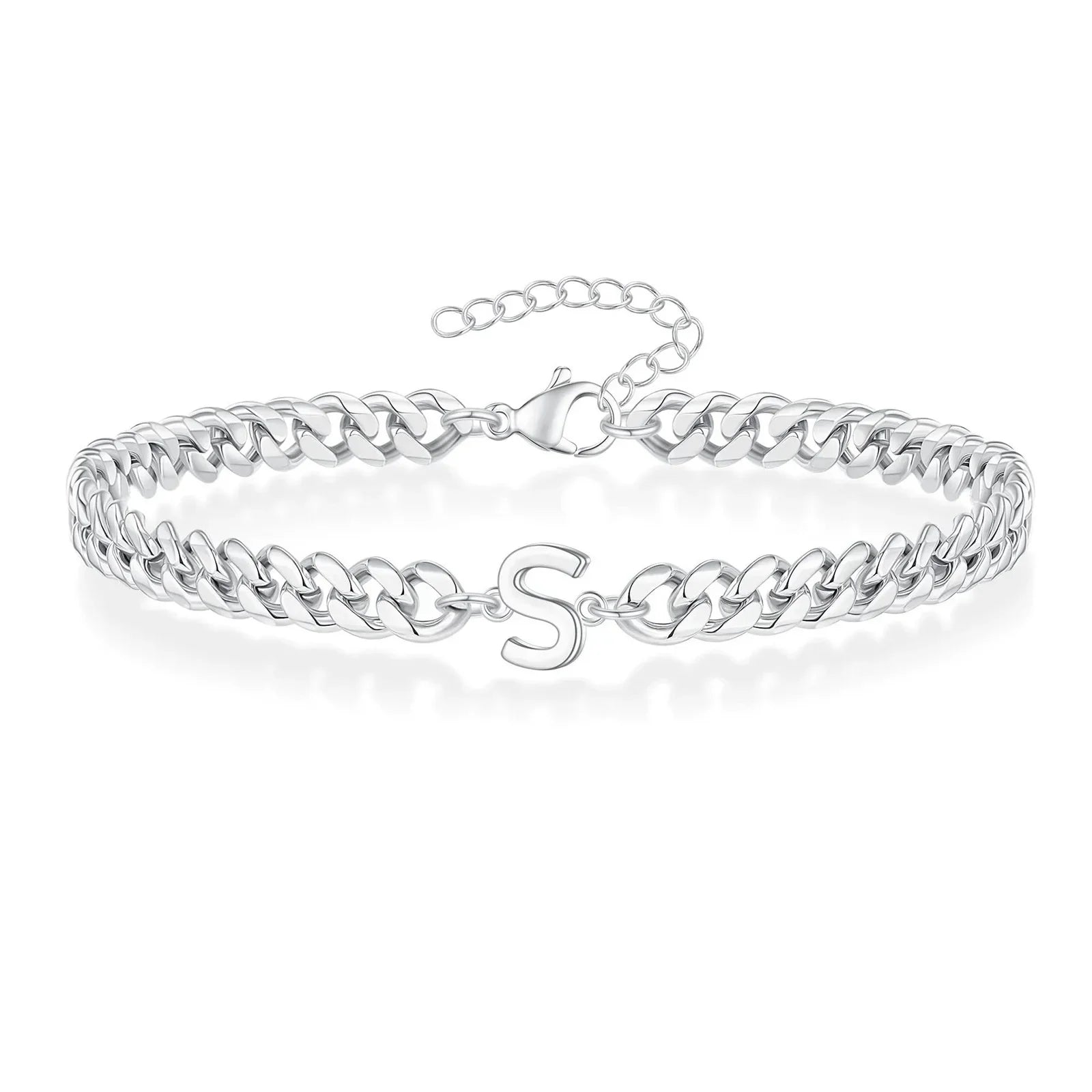 イニシャルツイストブレスレット s