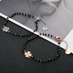 Bracelet Trèfle à 4 Feuilles Porte Bonheur