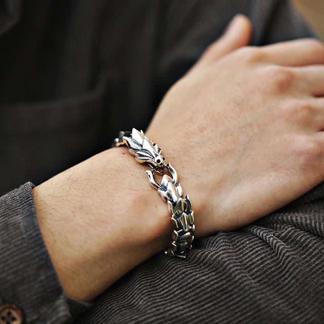Bracelet Viking Ouroboros