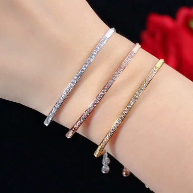 Bracelet avec Zircon Femme